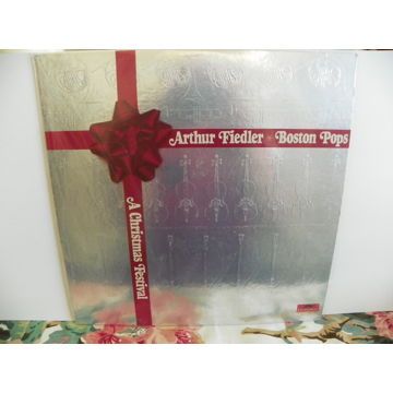 ARTHUR FIEDLER/BOSTON POPS - A CHRISTMAS FESTIVAL Press...