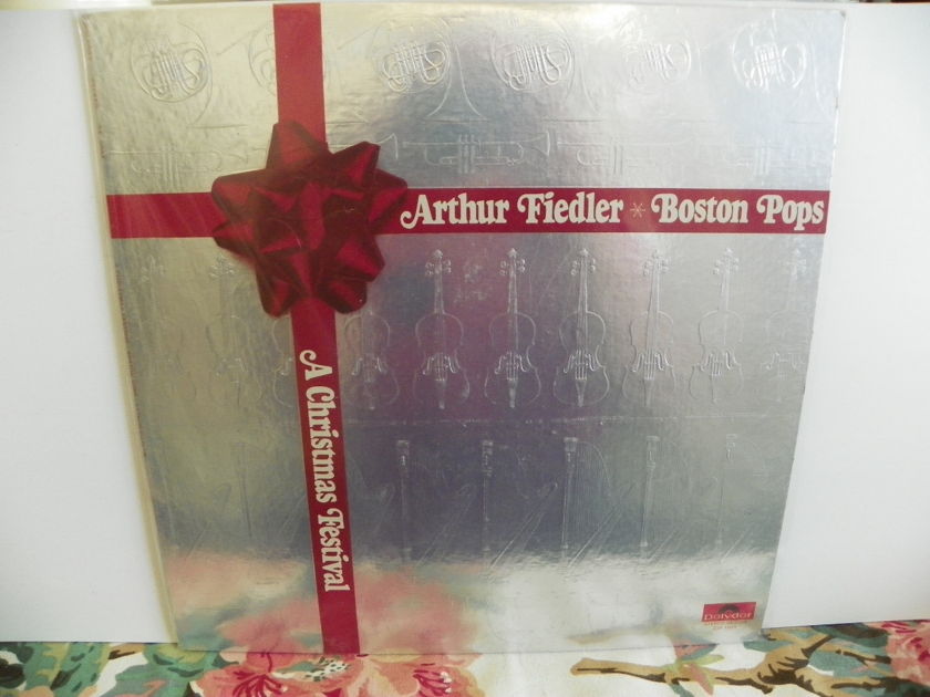 ARTHUR FIEDLER/BOSTON POPS - A CHRISTMAS FESTIVAL Pressing is NM