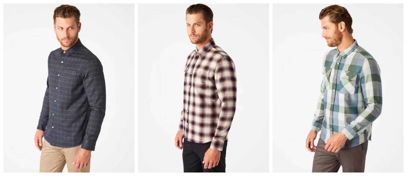 Luxe Flannel Shirts mens