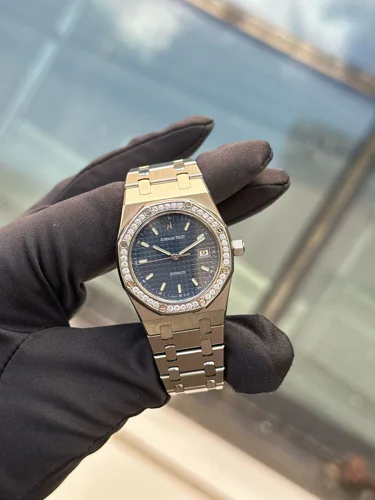 Audemars Piguet Royal Oak Changed Blue dial Customized bezel