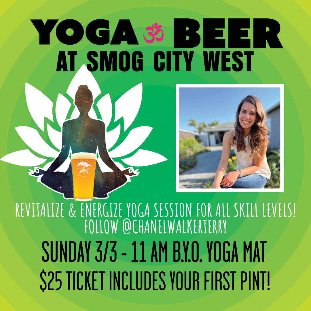Monthly Calendar Smog City Brewing