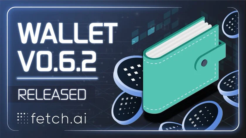 A picture which shows that Fetch has upgraded their wallet to v0.6.2