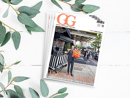  Cannes
- Le nouveau numéro du magazine GG est arrivé ! Nous abordons cette fois-ci le thème du voyage et vous emmenons dans les plus beaux lieux du monde.