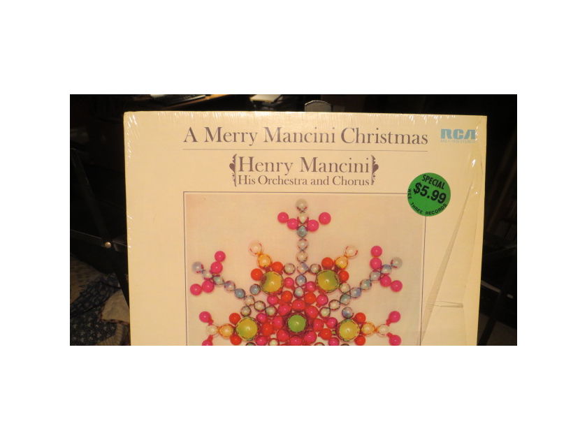 HENRY MANCINI - A MERRY MANCINI CHRISTMAS CHRISTMAS SHRINK ON COVER