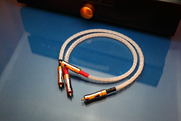 10 core Pure Solid Silver RCA Interconnects by Lavricables