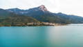 Vue panoramique du lac de Serre-Ponçon