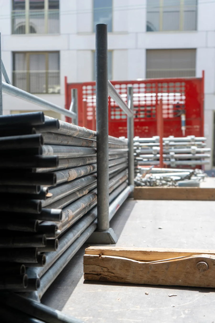 Échafaudage intérieur sous une voûte — photo 2