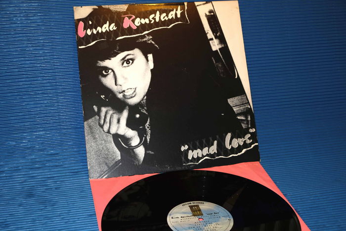 LINDA RONSTADT   - "Mad Love" -  Asylum 1980