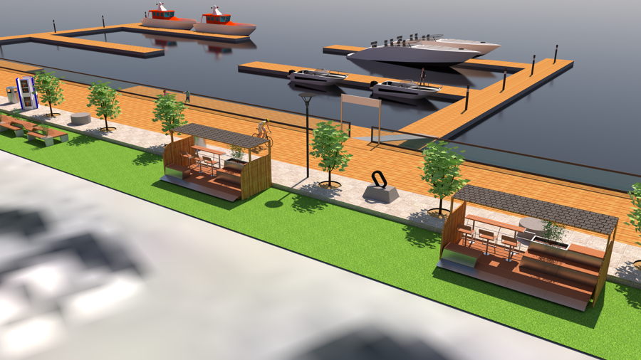 Havnepromenade Sandnessjøen