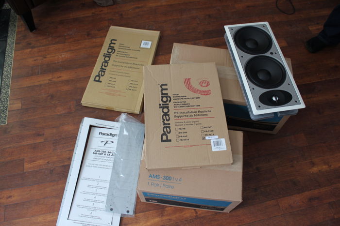 Paradigm ams-300 in wall/ceiling speakers