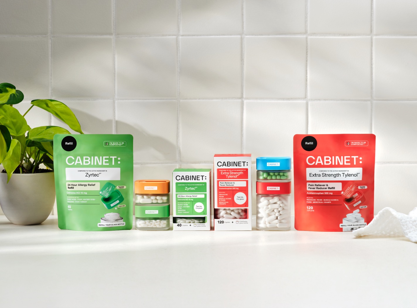 OTC Healthcare Brand Cabinet Brings Its Sustainable Mission to Target (And With an Instructive Packaging Refresh)