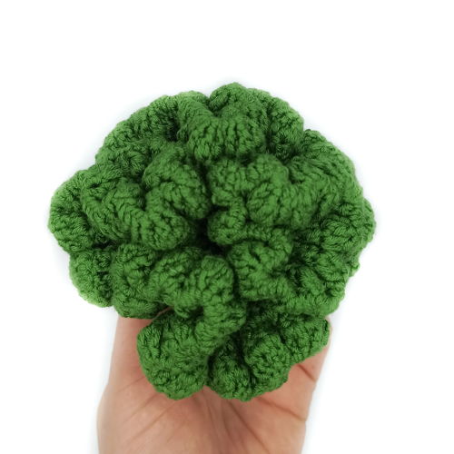 BROCCOLI crochet pattern - Crochet Food Pattern Amigurumi Food Play Kitchen Crochet Vegetables Easy Pattern Tutorial Crochet Toy Pattern