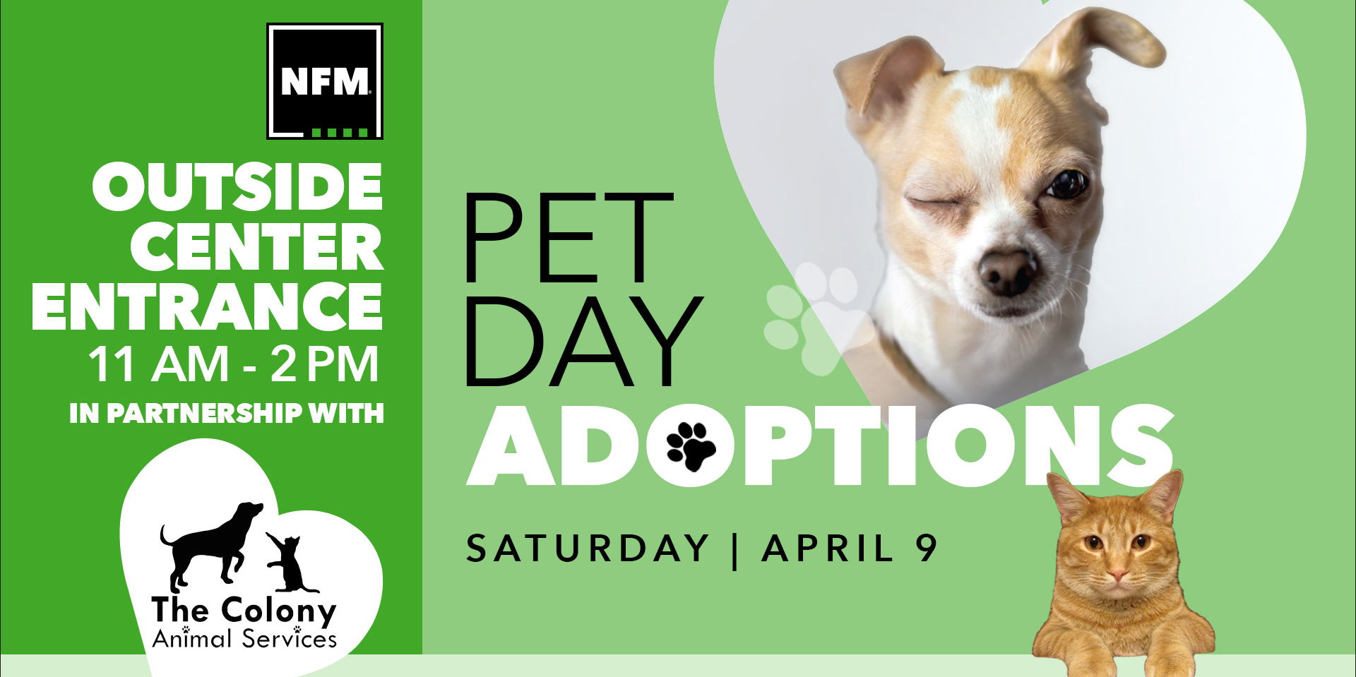 Pet Day Adoption Event promotional image