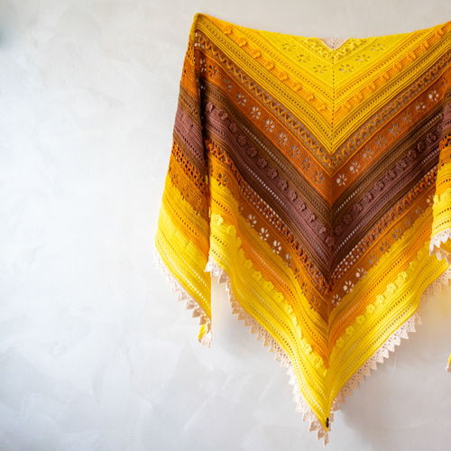 Golden Harvest Shawl