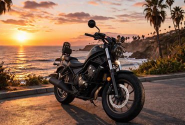 2023 HONDA REBEL 500 ABS motorcycle for rent near San Diego, CA