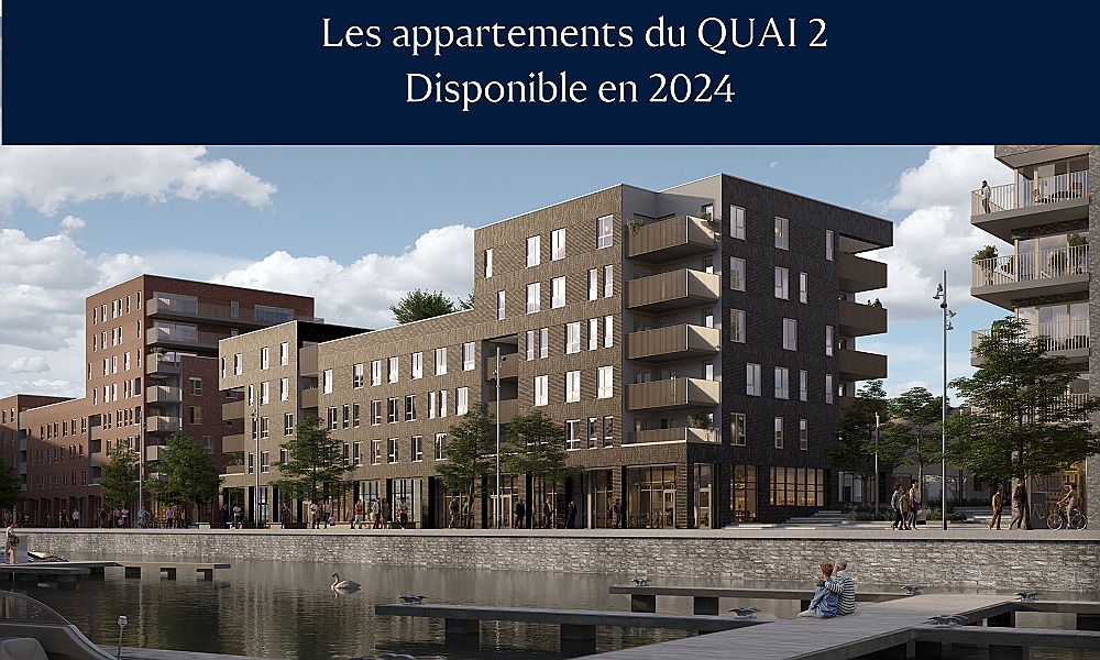  Liège
- appartements neufs vue Meuse à Liège