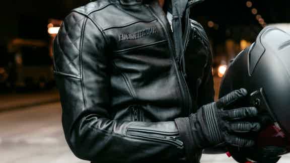 Chamarras de piel para Moto