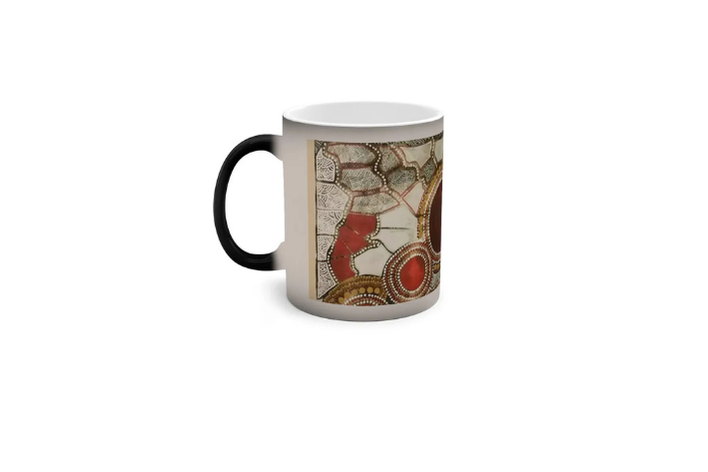 Color-Changing Art Mug – Heat Reveal, Ceramic Coffee Cup - Image 4