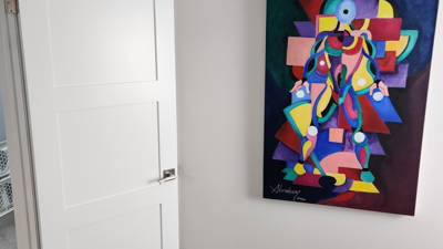 Interior door detail
