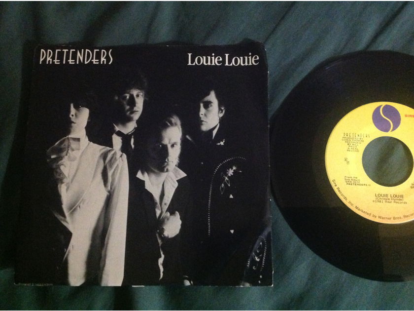 Pretenders - Louie Louie/In The Sticks Sire Records 45 Single With Picture Sleeve Vinyl NM