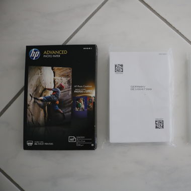 HP Advanced Fotopapier Drucker glänzend 250 g/m2