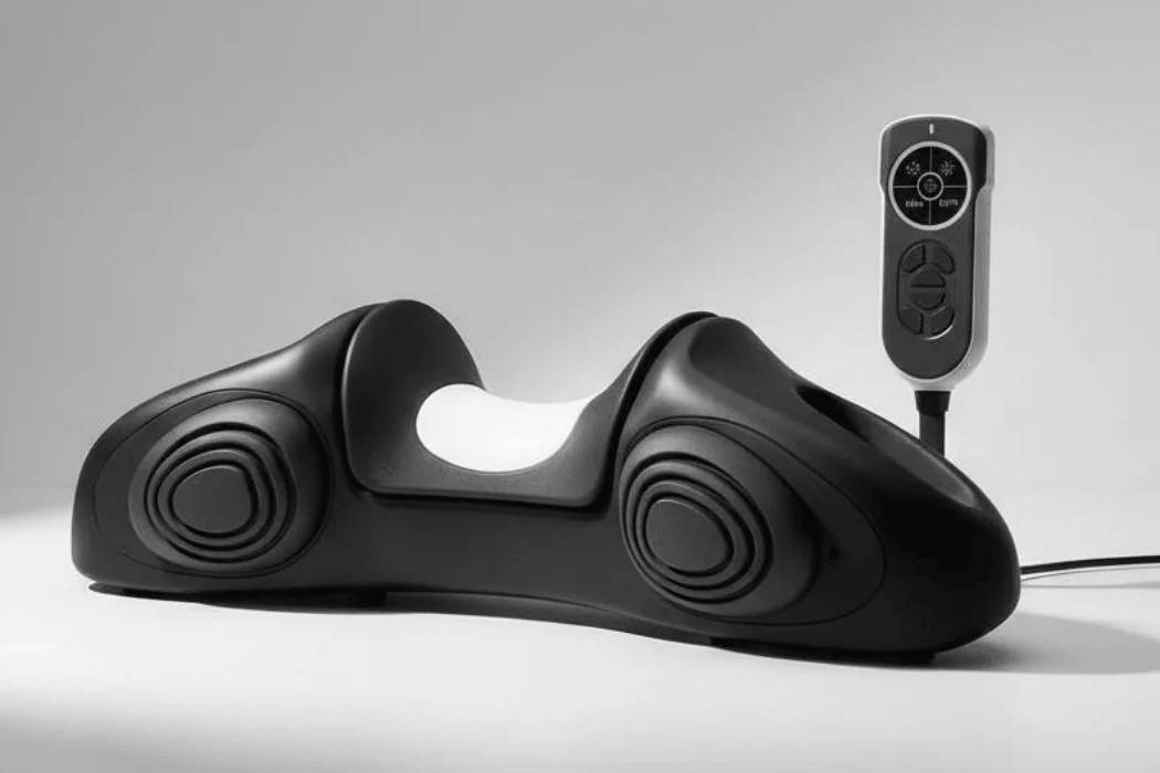 Multifunction neck traction massager