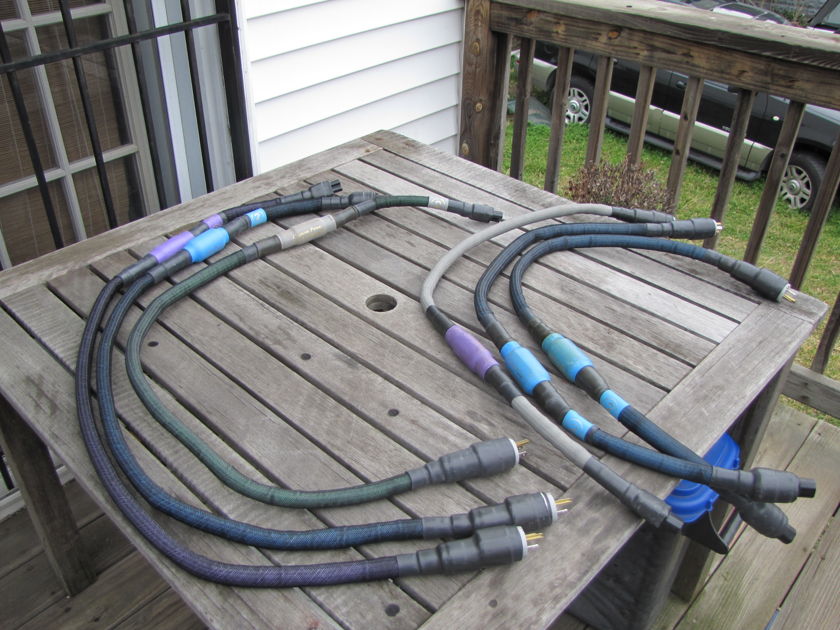 Custom Power Cord Company Top Gun Special Series [2] 120V / I have an assortment of cables, this auction is for a 4 foot cord