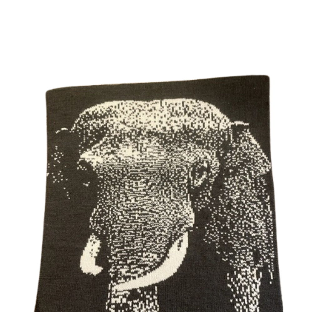 Emerging Elephant Lap Blanket