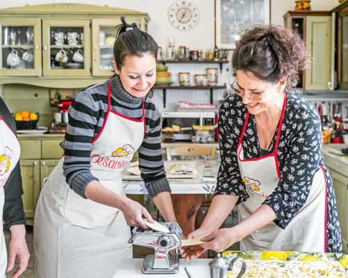 Cooking classes Cefalù: Cooking class on two fresh pastries and tiramisu