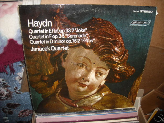 (lec) Haydn - Quartet music London FFrr LP (c)