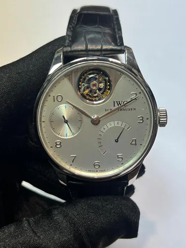 IWC Portuguese Tourbillon Mystere Tourbillon Platinum Limited Edition 50 pcs