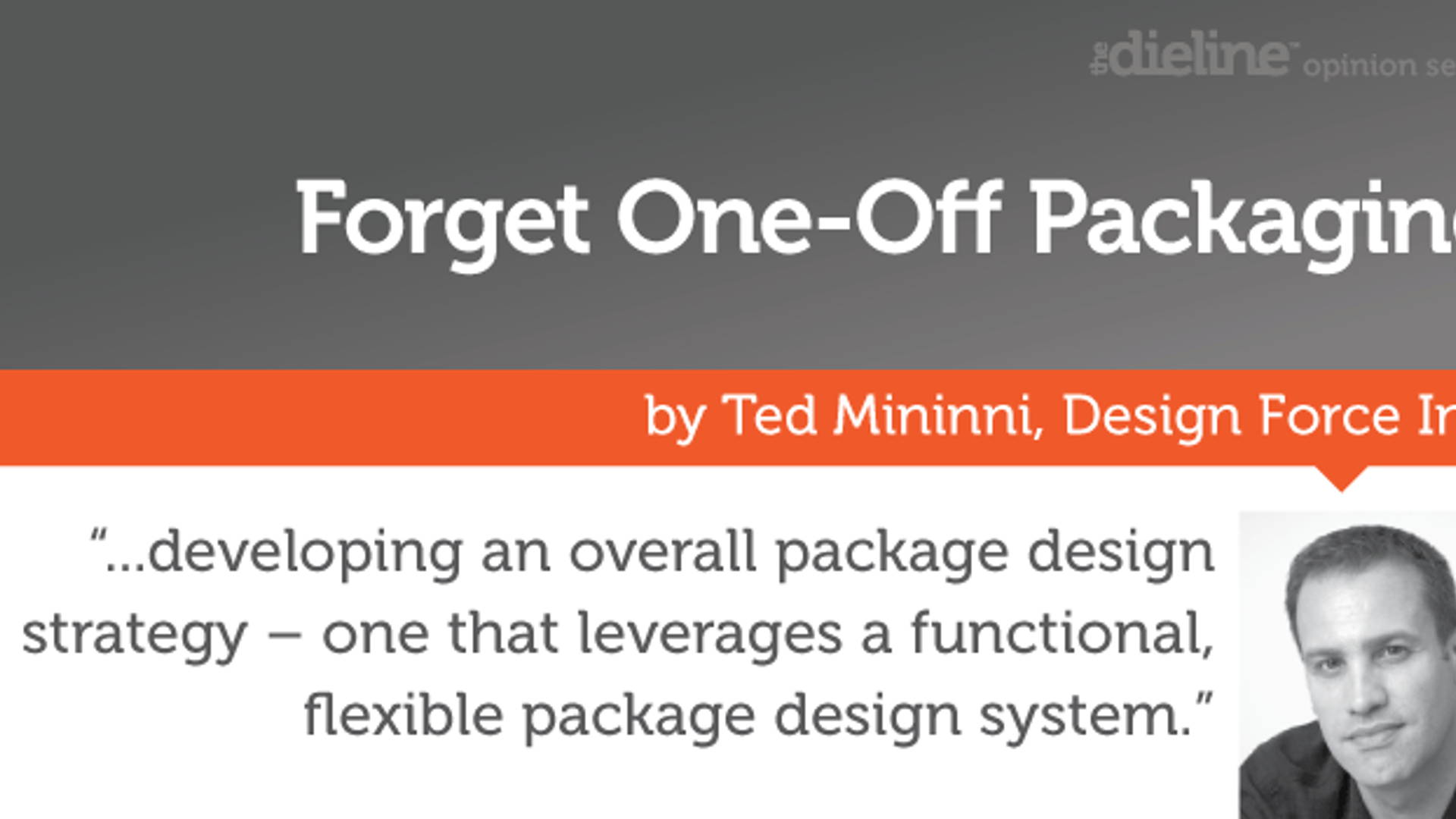Featured image for Forget One-Off Packaging – You Need a Package Design System