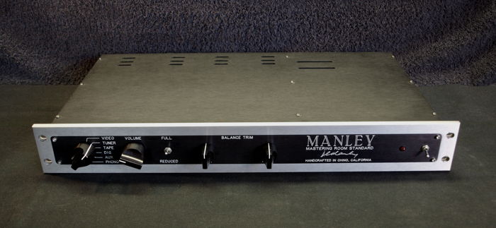 MANLEY LABS MASTERING ROOM PREAMP