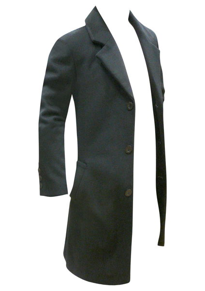 VANCOUVER - Black WOOL and CASHMERE - Image 3