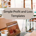 Simple Profit and Loss Templates