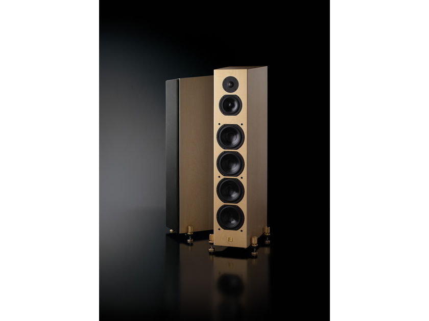 Aerial Acoustics Model 9 New in Cherry and Walnut finishes.