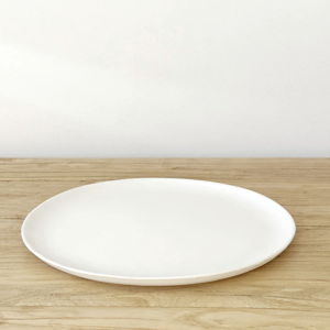 Ceramic White Salad Plate - Set of 8