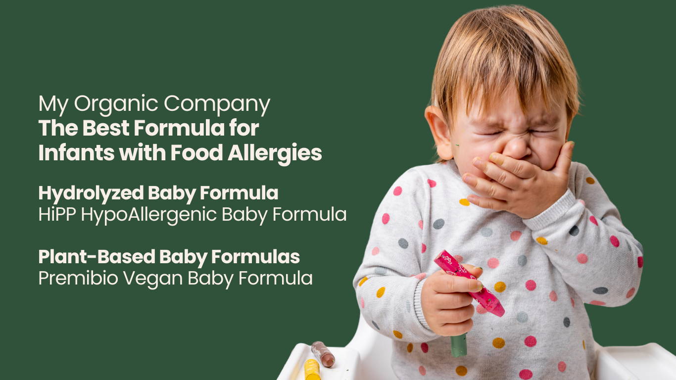 Food Allergies Formula Recommendations | My Organic Company
