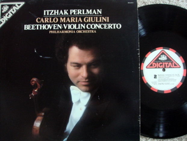 EMI Angel Digital / PERLMAN, - Beethoven Violin Concert...