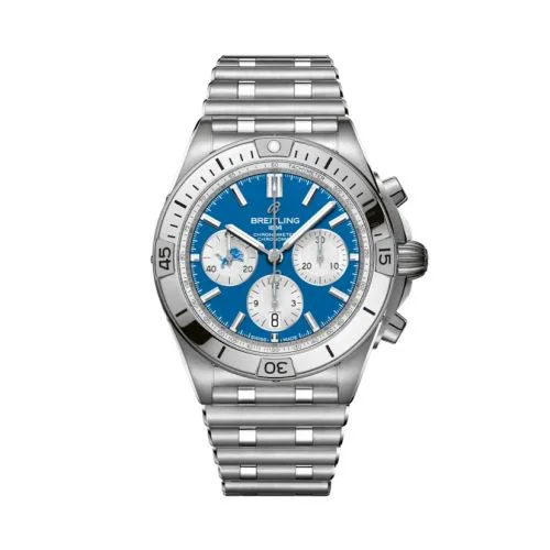 Chronomat B01 42 NFL Detroit Lions / Rouleaux