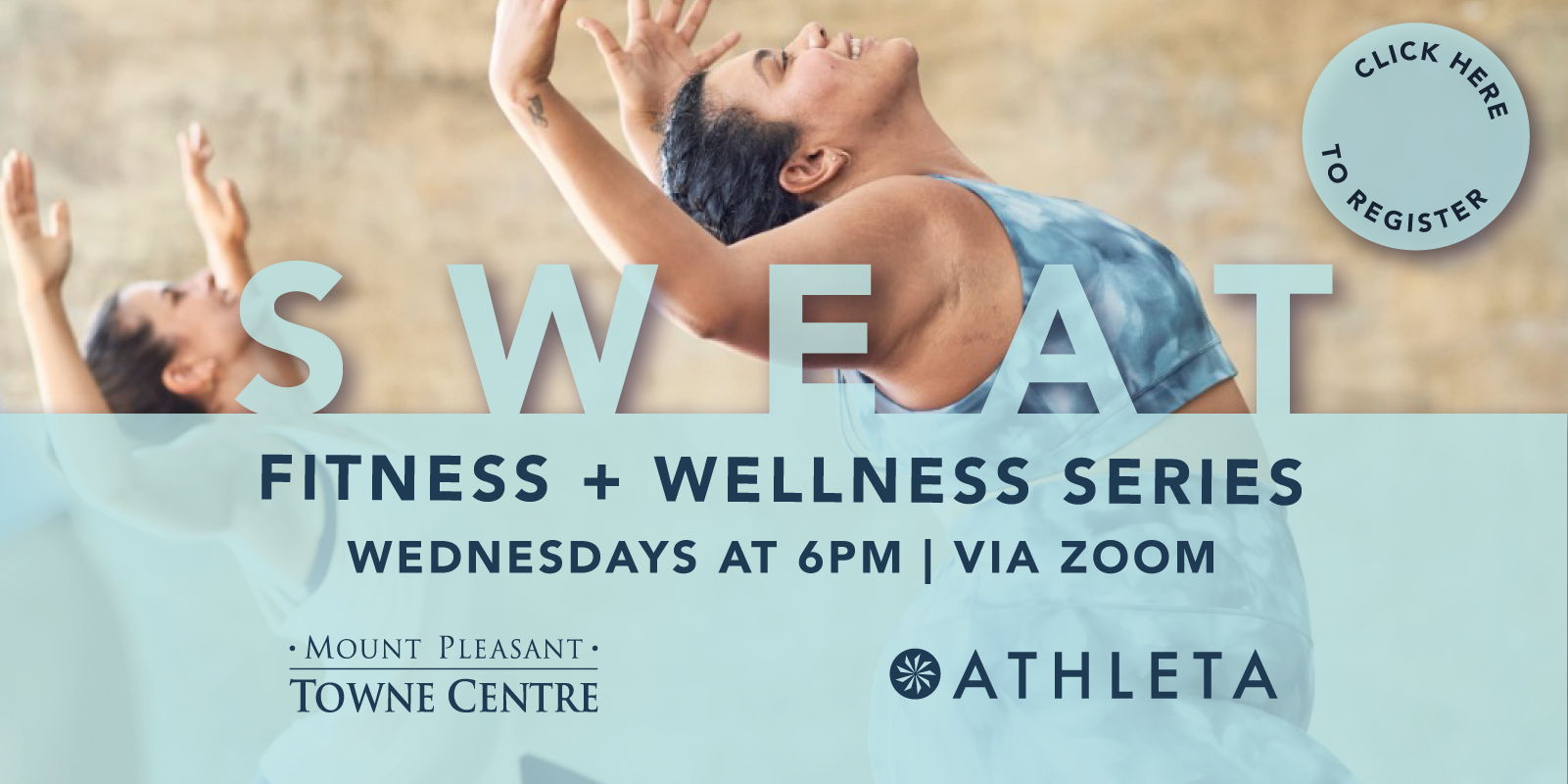 {VIRTUAL} WINTER SWEAT + WELLNESS SERIES WITH ATHLETA promotional image
