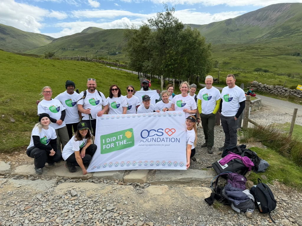 Colleagues Unite for Snowdon Challenge in Support of the OCS Foundation