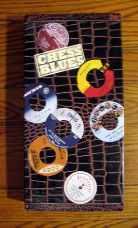 Various Artists - Chess Blues - 4 CD Box Set - 1992 MCA...