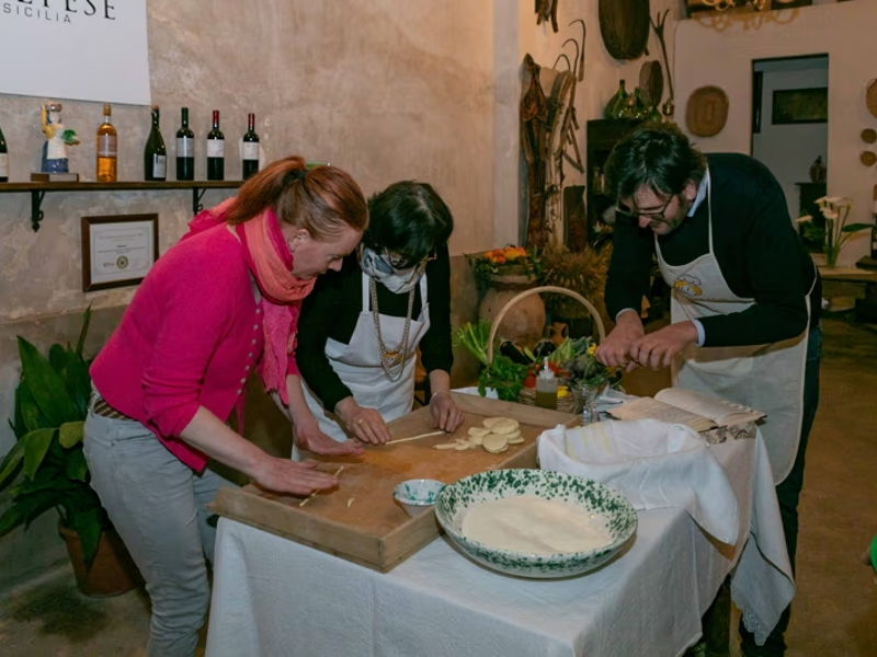 Kochkurse Marsala: Pasta machen und sich wie zu Hause fühlen: das ist das Besondere an Casa Maltese.