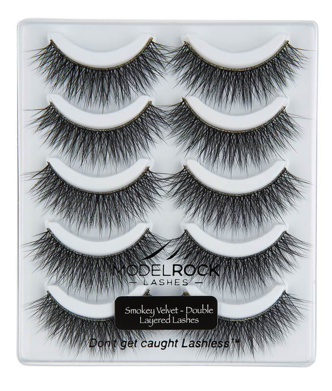 *MULTI PACK* Smokey Velvet  - Double Layered - 5 pair lash pack "Clearance" - Image 3