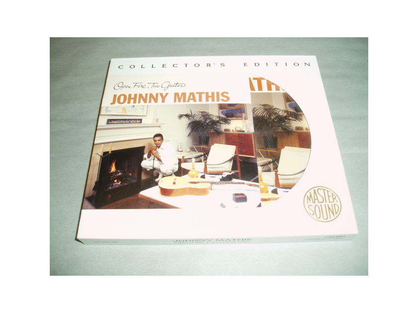 Johnny Mathis (rare 24kt gold disc)mint condition - -Open Fire/sony mastersound /out of print-including shipping!!!