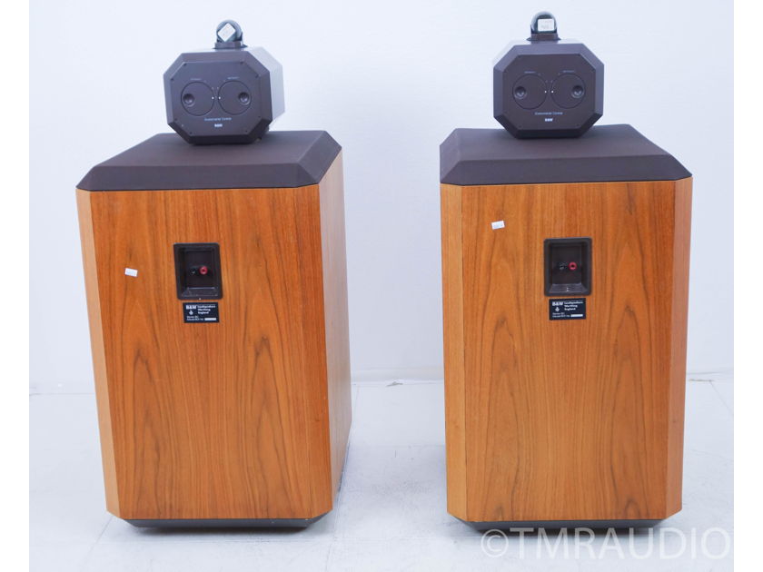 B&W 801 Series 80 Monitor Loudspeakers; Walnut Pair; One Owner(10501)