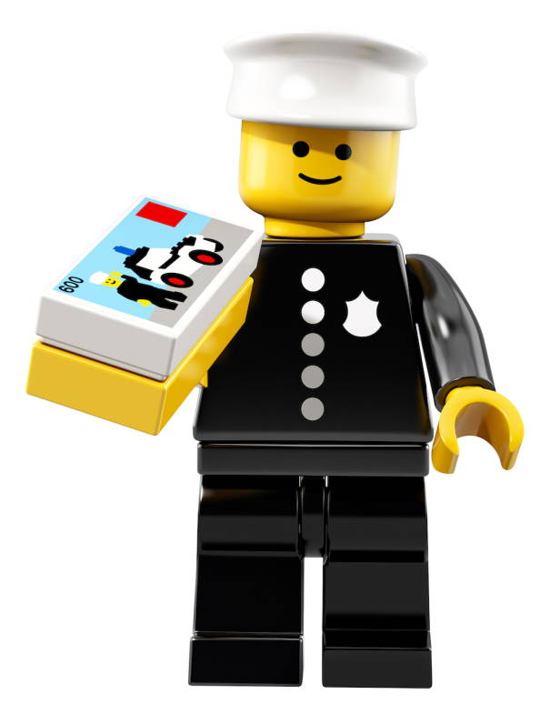 first lego minifigure