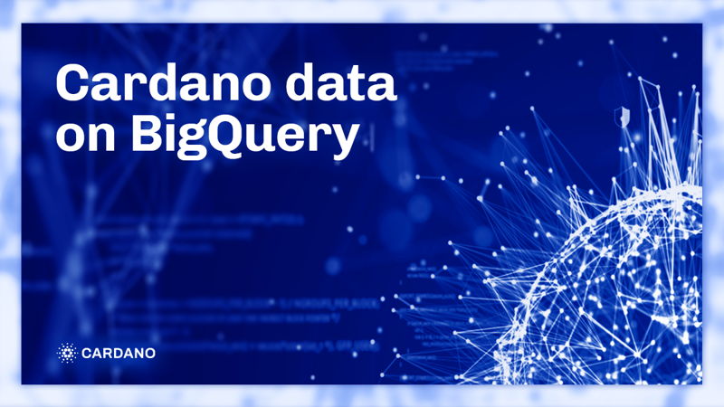 Cardano data on BigQuery