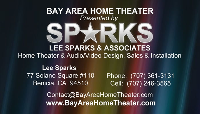 LEE SPARKS & ASSOCIATES
BAY AREA HOME THEATER
ULTRA AUDIO VIDEO